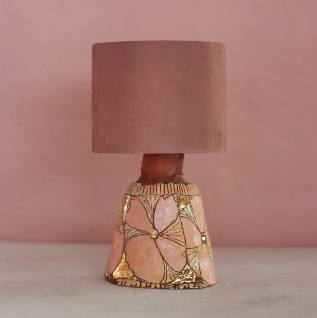 Lamp With Shade (19 x 33 cms)