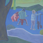 Digging For Treasures - Original Art