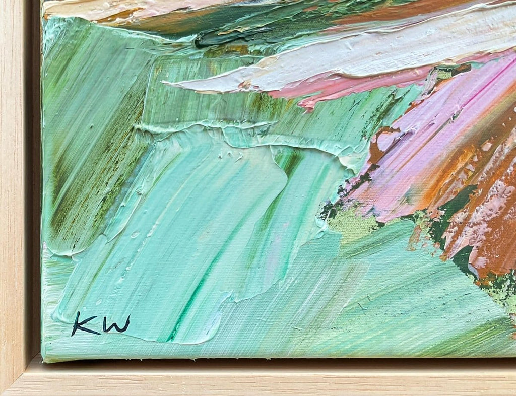 Blush Pasture I - Original Artwork-Original Art-Katie Wyatt-Greenhouse Interiors Pty Ltd