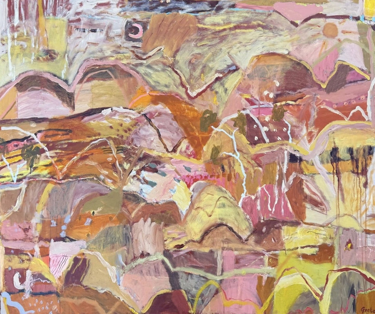Woven Sunshine - Original Artwork-Original Art-Greta Hounslow-Greenhouse Interiors