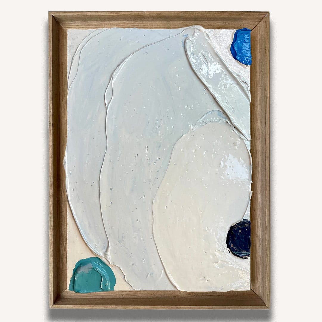 White Dot Impasto - Original Art