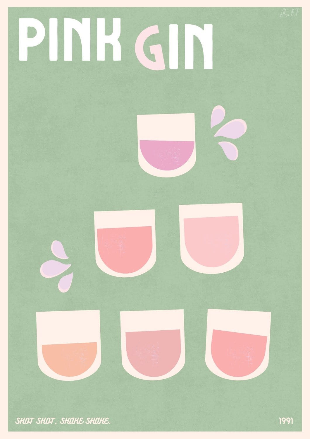 Studio Mint Gin - Limited Edition Print
