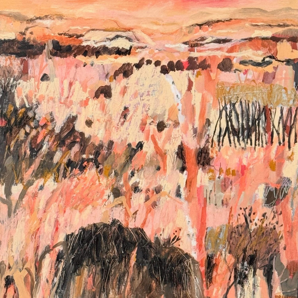 River Bend - Original Painting-Original Art-Elizabeth Primmer-Greenhouse Interiors Pty Ltd