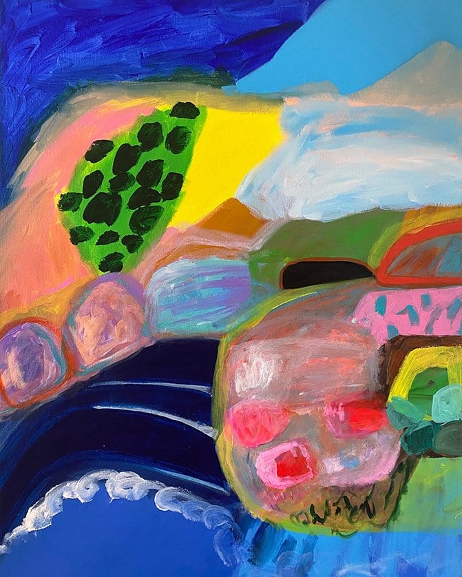 Sustained By The Clouds - Original Artwork