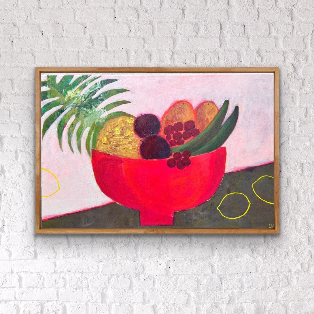 Summer Fruit Bowl I - Original Art