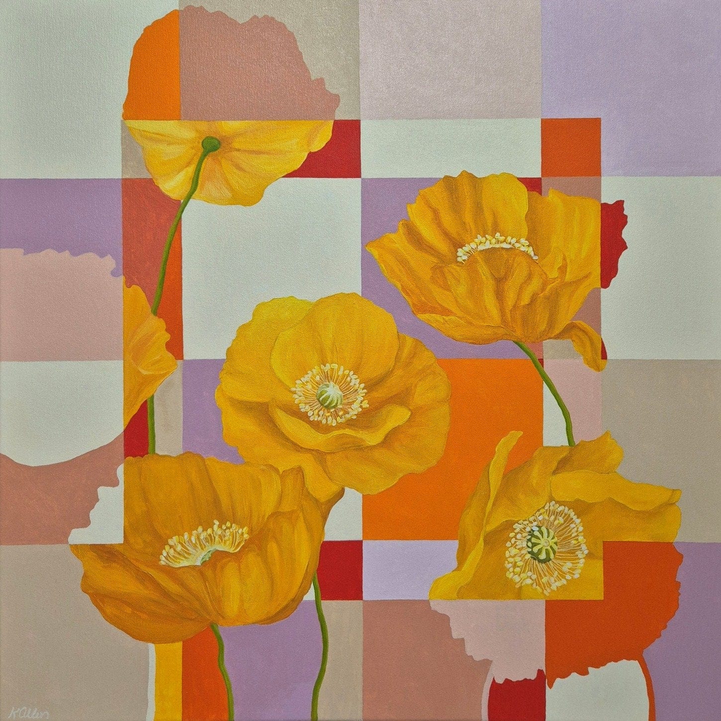 Flower Fields No. 55 - Original Artwork