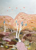 Garden Fever With Joan  Original Art-Original Art-Little Anvil Studios-Greenhouse Interiors Pty Ltd