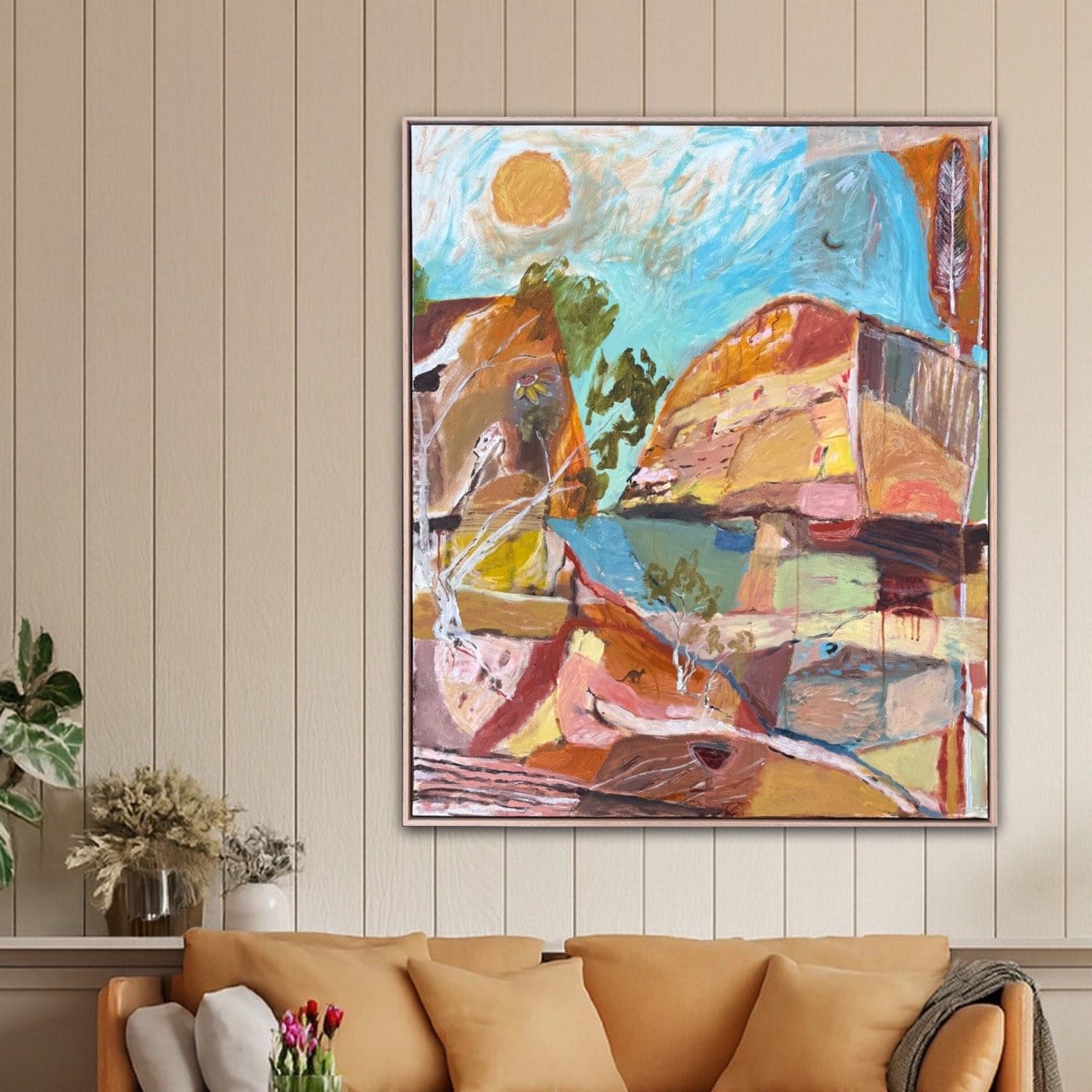 Midday At Hamersley Gorge  - Original Artwork