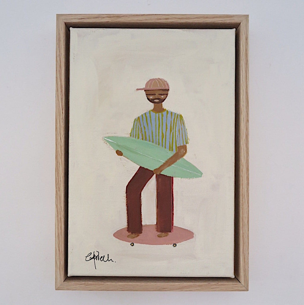 Going Surfing No.2 - Original Art-Original Art-Gabrielle Diamantis-Greenhouse Interiors Pty Ltd