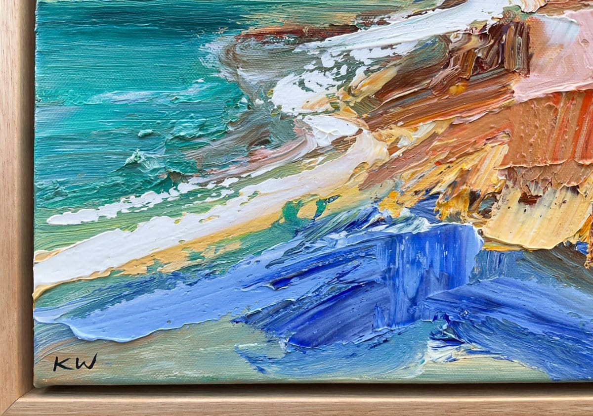 Cobalt Beach - Original Artwork