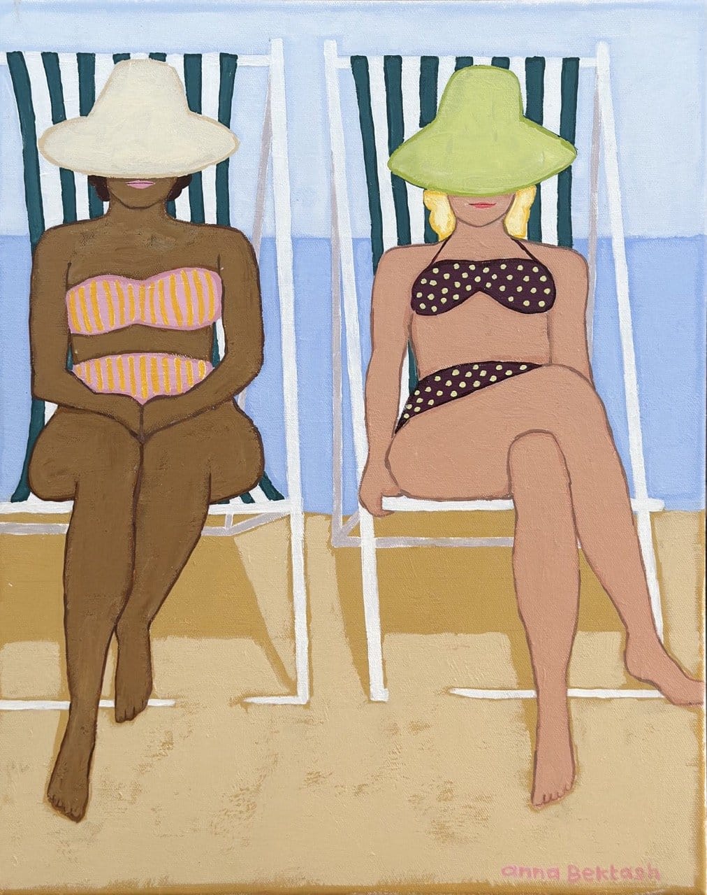 Sunning - Original Art-Original Art-Anna Bektash-Greenhouse Interiors Pty Ltd