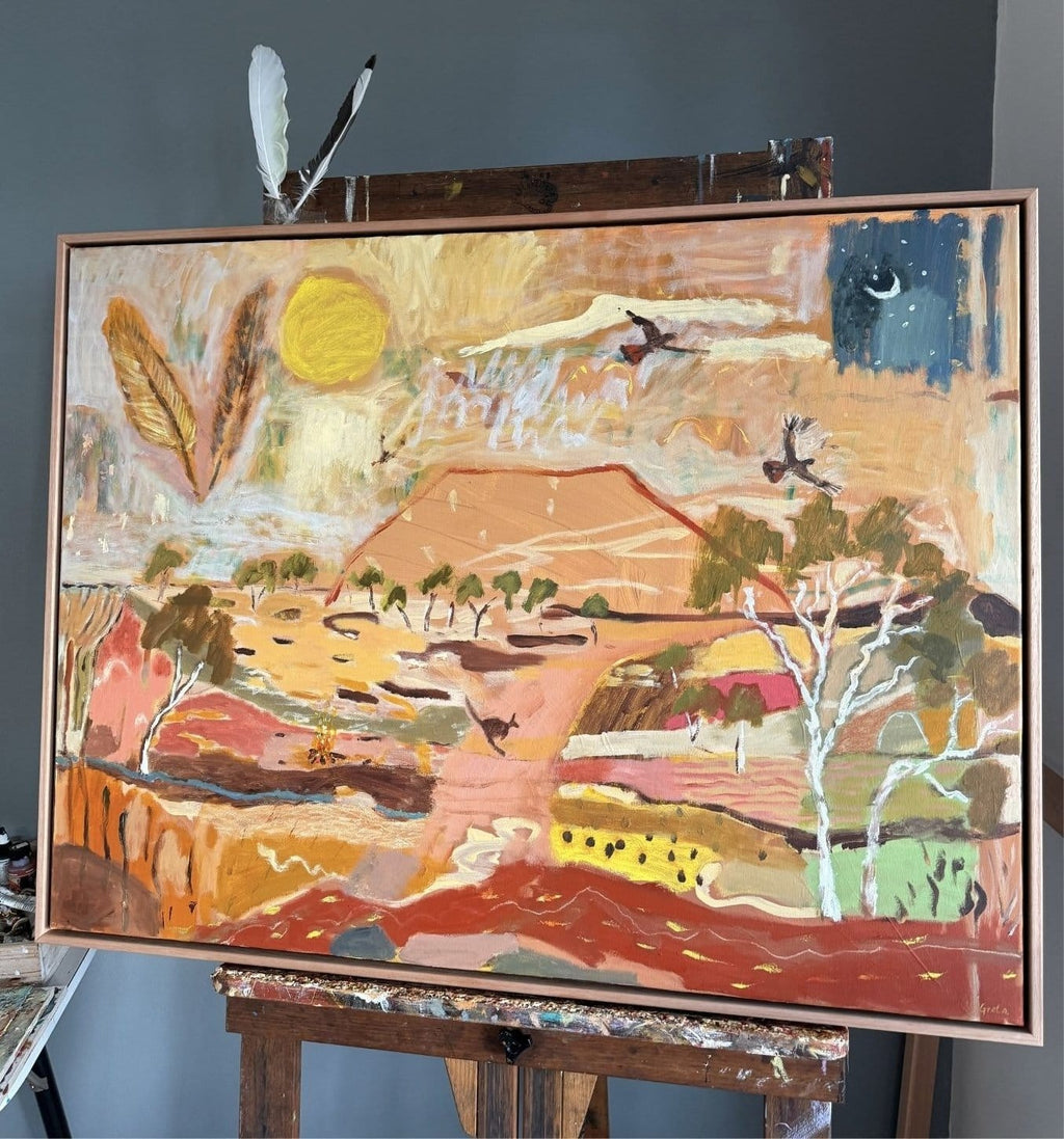 Across Country - Original Artwork