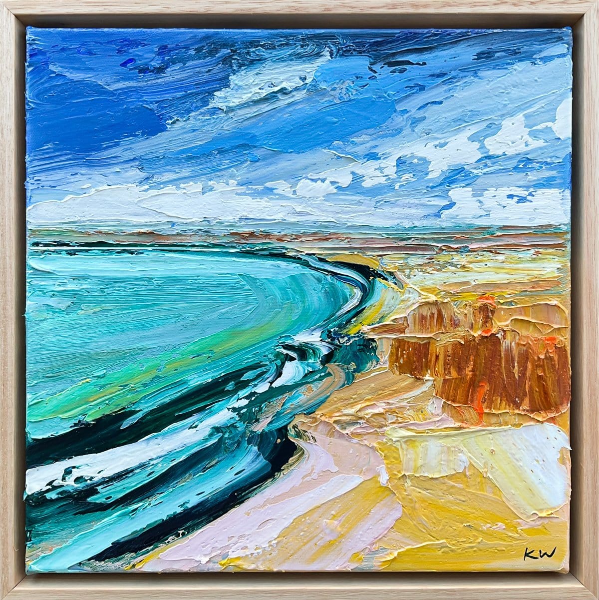 Aqua Spray - Original Artwork