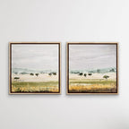 Depth Of Field, Diptych - Original Art-Original Art-Michelle Keighley-Greenhouse Interiors Pty Ltd