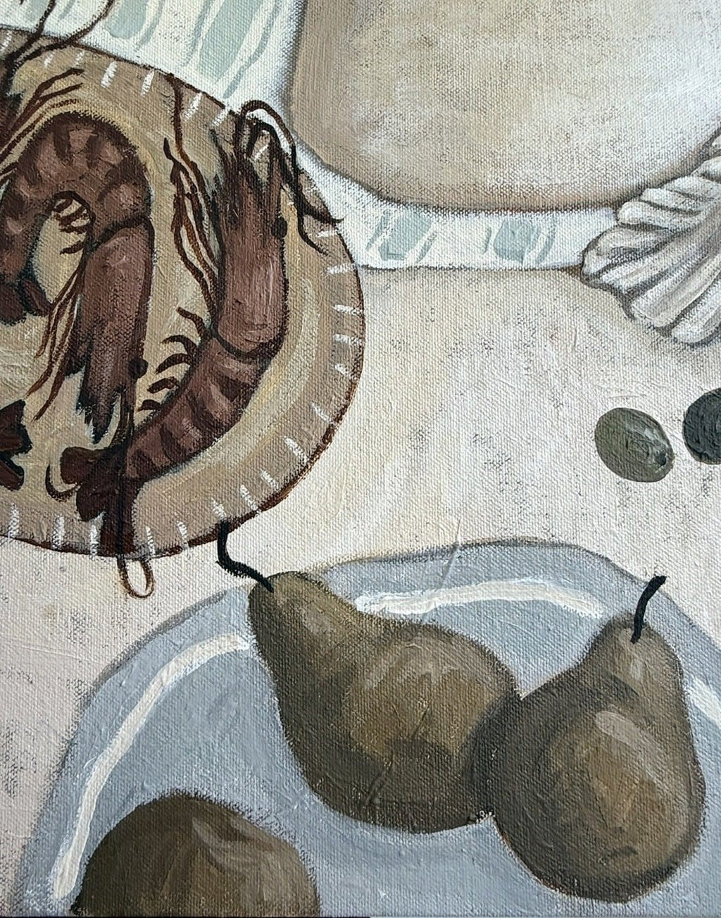 The Sirens Table - Lunch - Original Art-Original Art-Aleisha Hobson-Greenhouse Interiors Pty Ltd