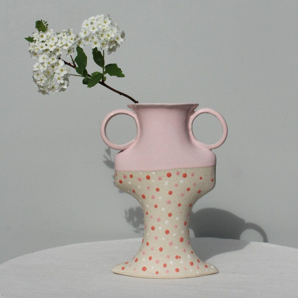 Little Moment - Pink Polka Dot Vessel