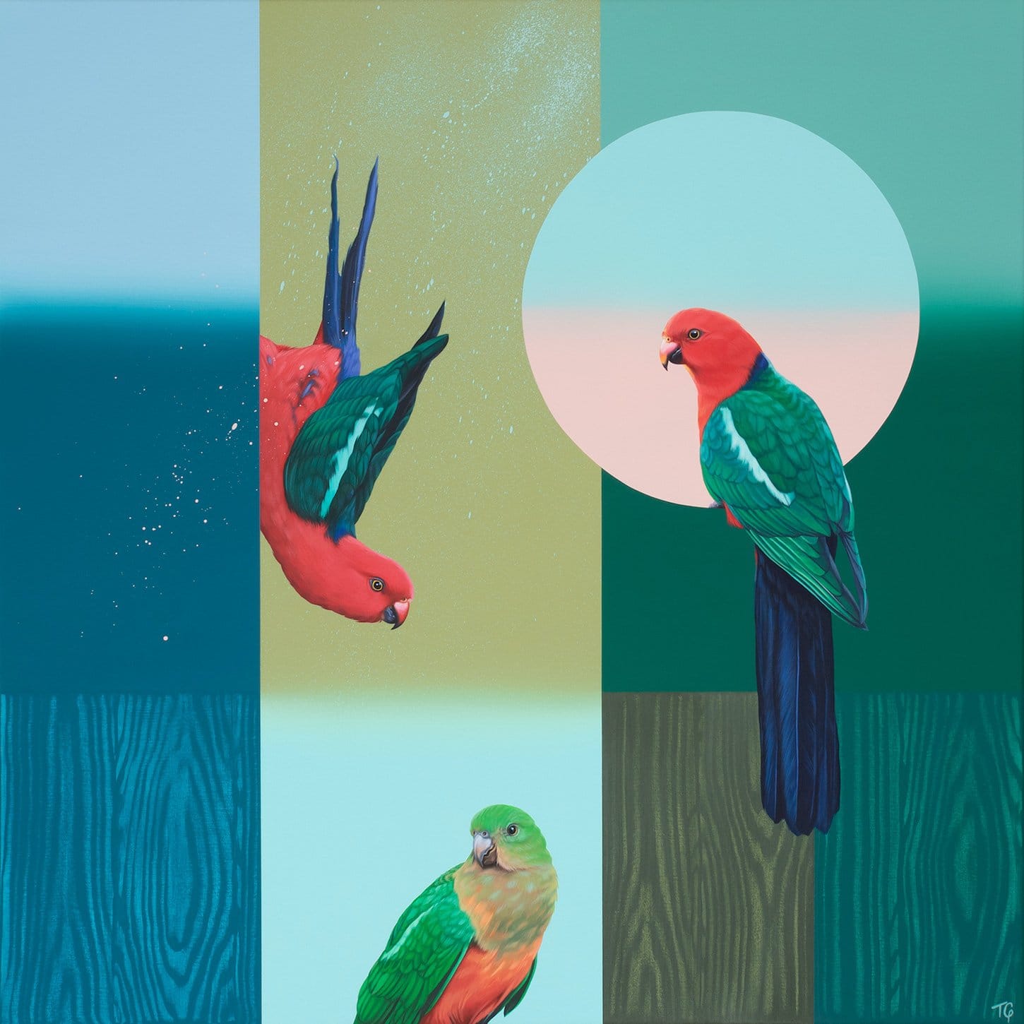 The Man On The Moon - Original Art