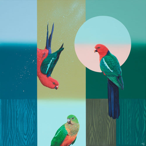 The Man On The Moon - Original Art