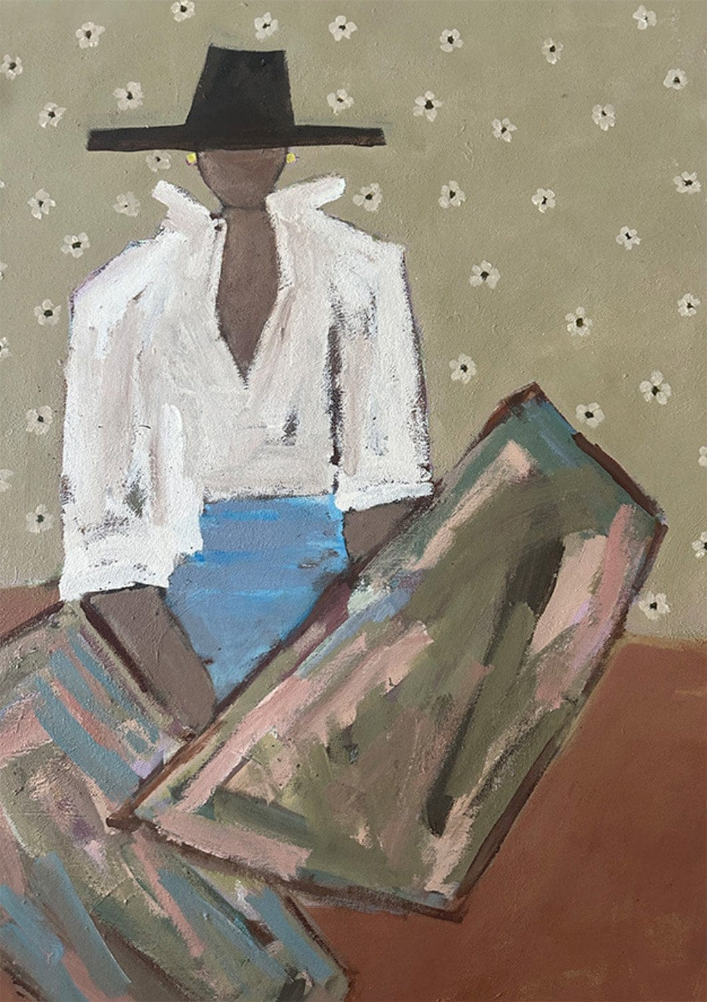 Chaps 3 Prairie - Original Painting