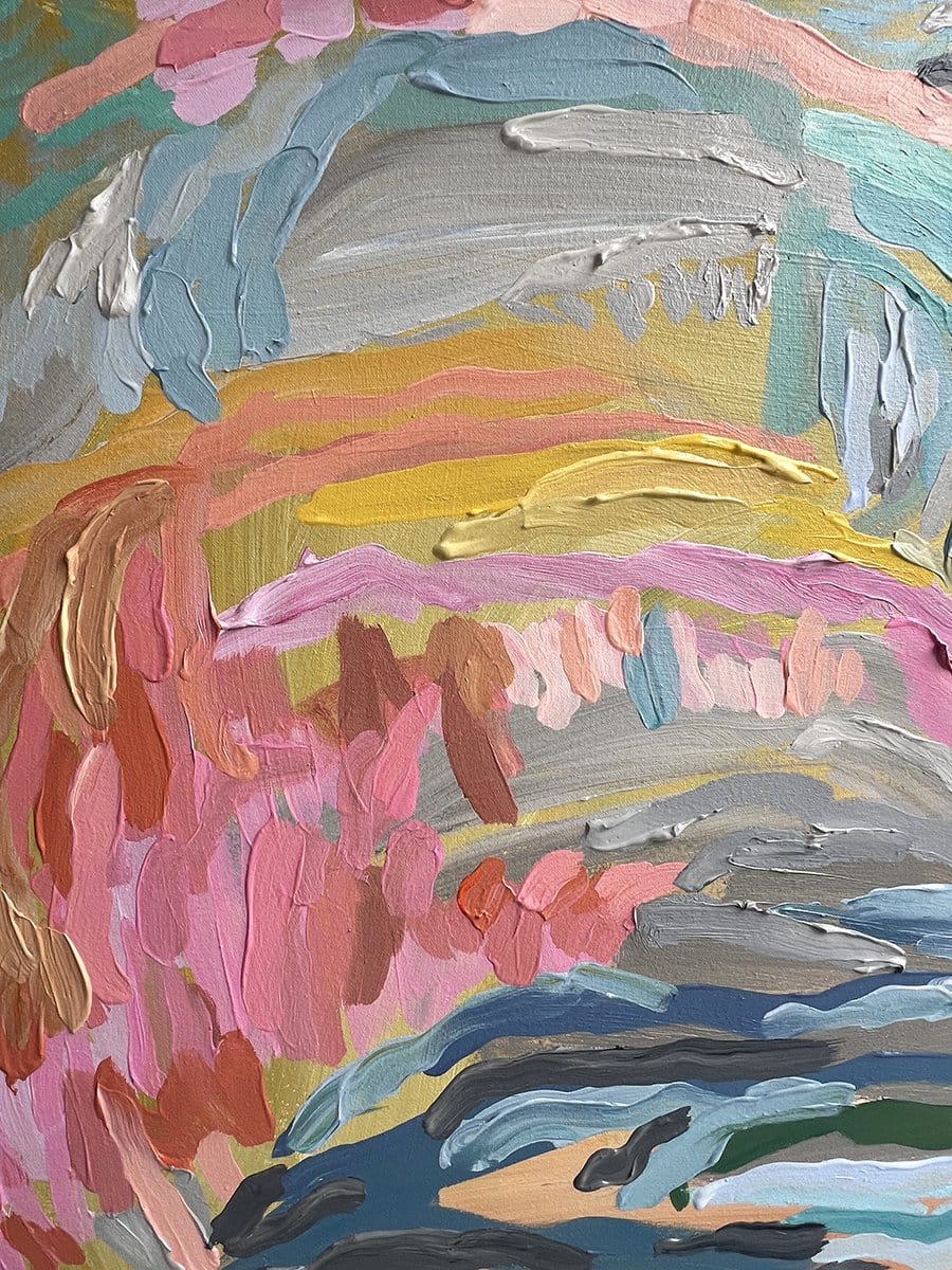 Here All Along - Original Art
