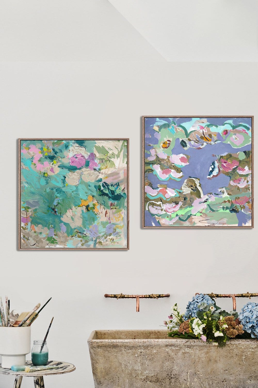 St Germain Garden - Original Painting
