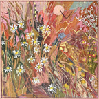 Red Dirt & Wildflowers  - Original Artwork-Original Art-Greta Hounslow-Greenhouse Interiors