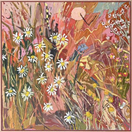 Red Dirt & Wildflowers  - Original Artwork