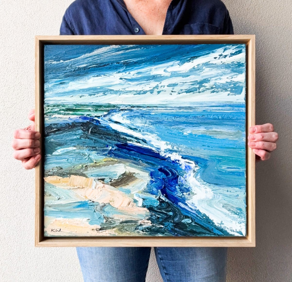 Aquatic Blues - Original Artwork