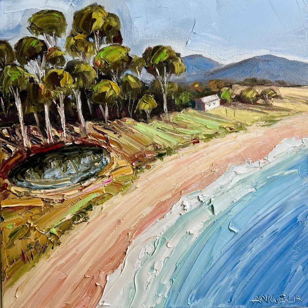 At Home By The Sea - Original Art