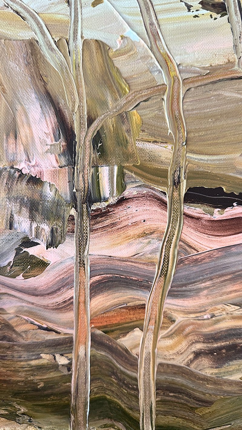 Beyond The Trees - Original Art