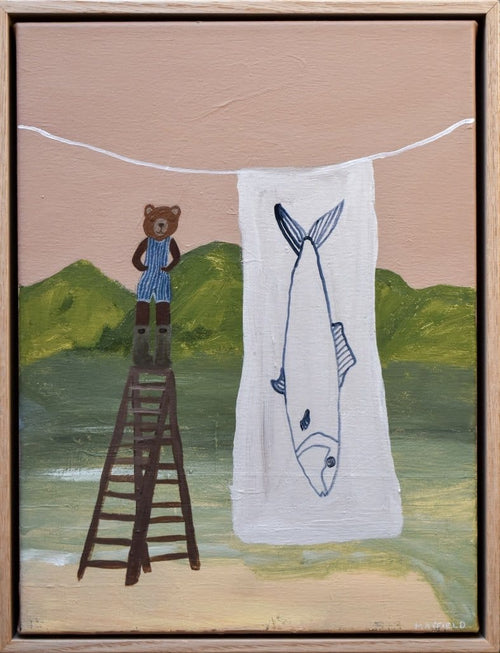 Catch Of The Day - Original Art