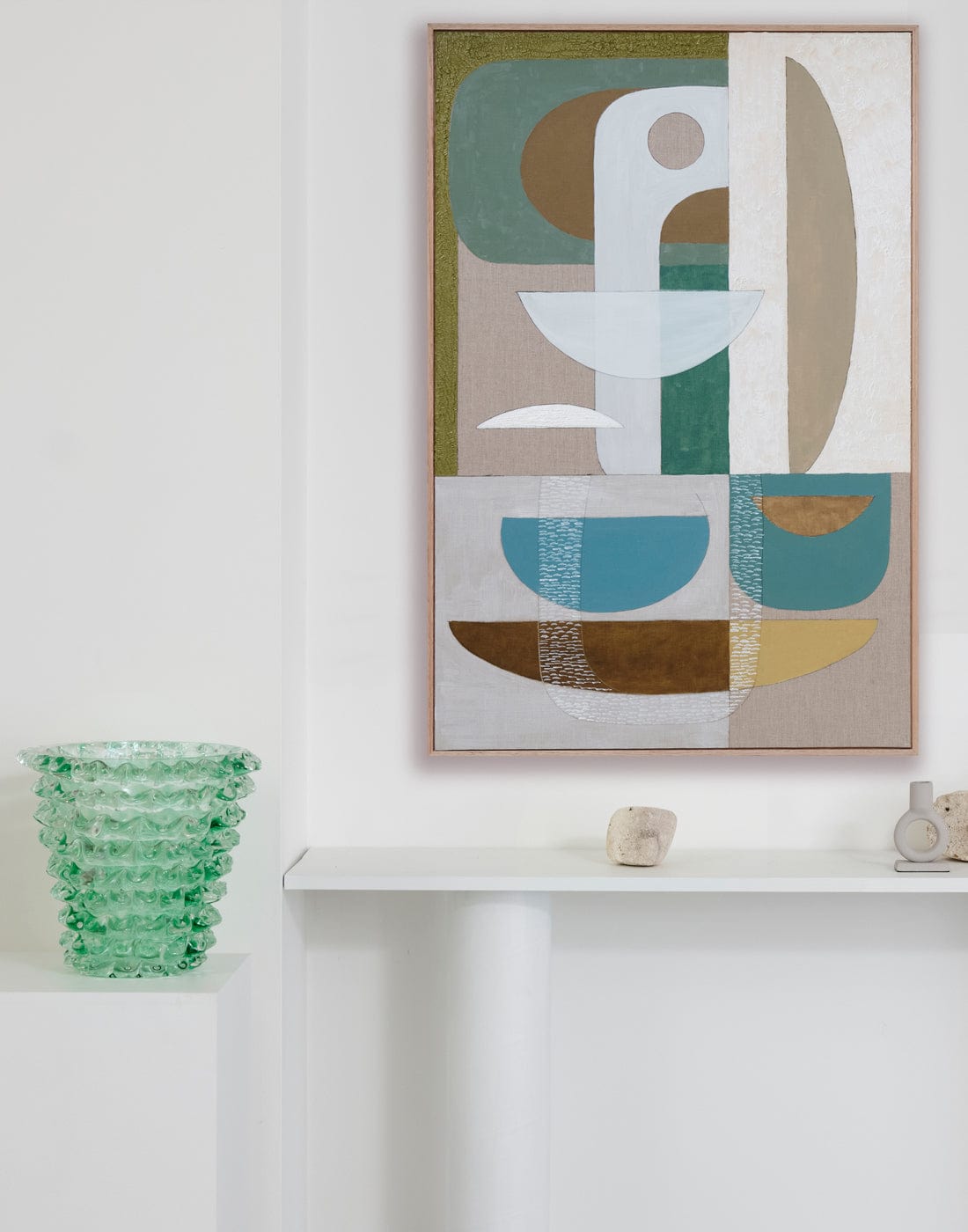Stucco Glaucous Giclee Print