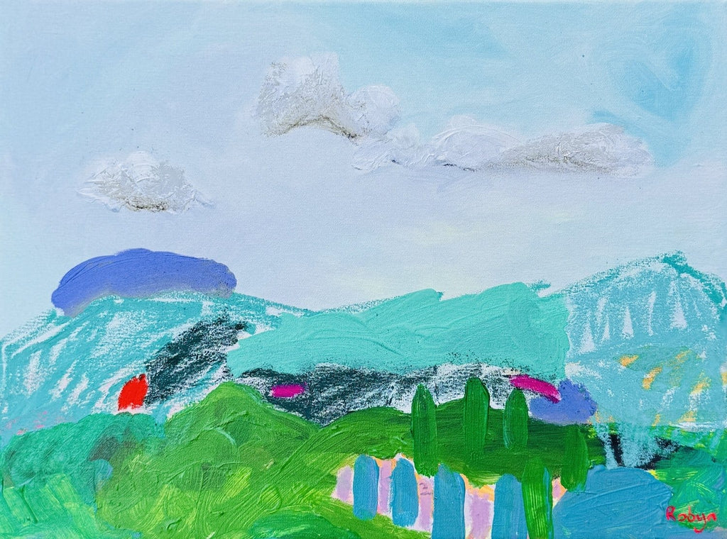 Royal - Original Painting-Original Art-Robyn Kylie-Greenhouse Interiors Pty Ltd