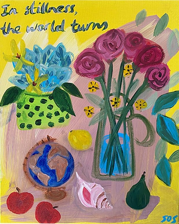 In Stillness The World Turns - Original Art