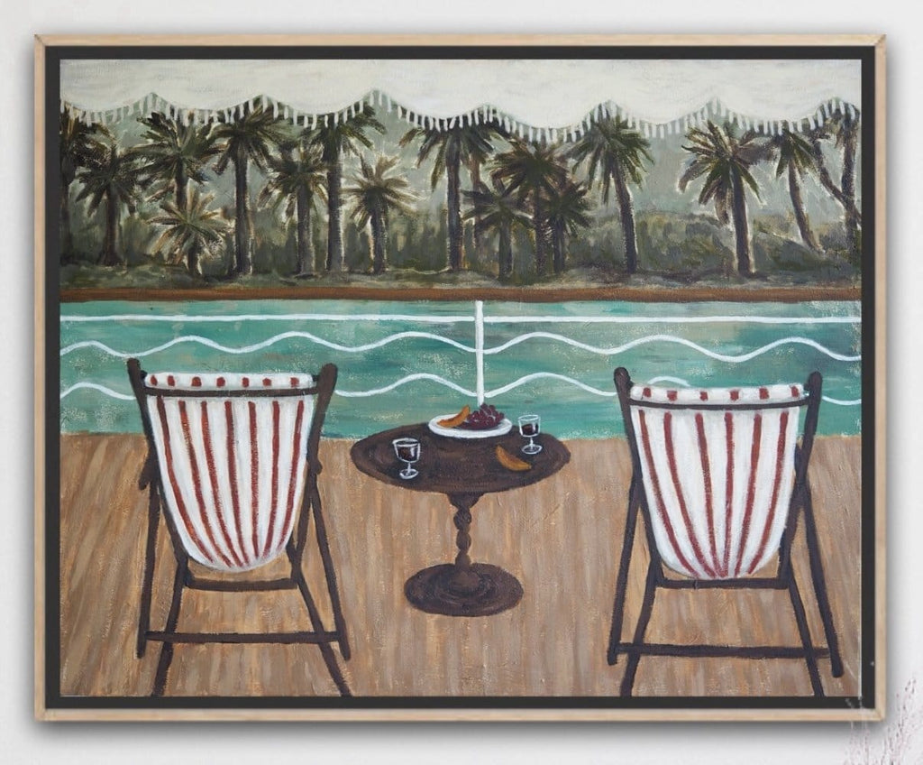 Dates On The Nile - Original Art