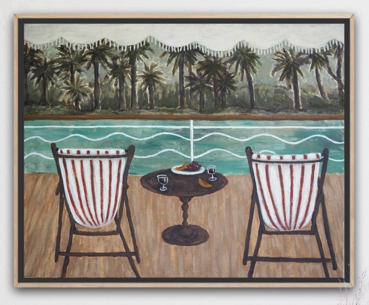 Dates On The Nile - Original Art