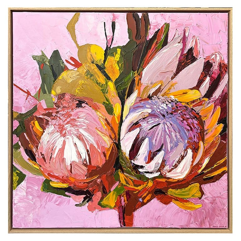 Crowned In Bloom - Original Art-Original Art-Nancy Cover-Greenhouse Interiors Pty Ltd