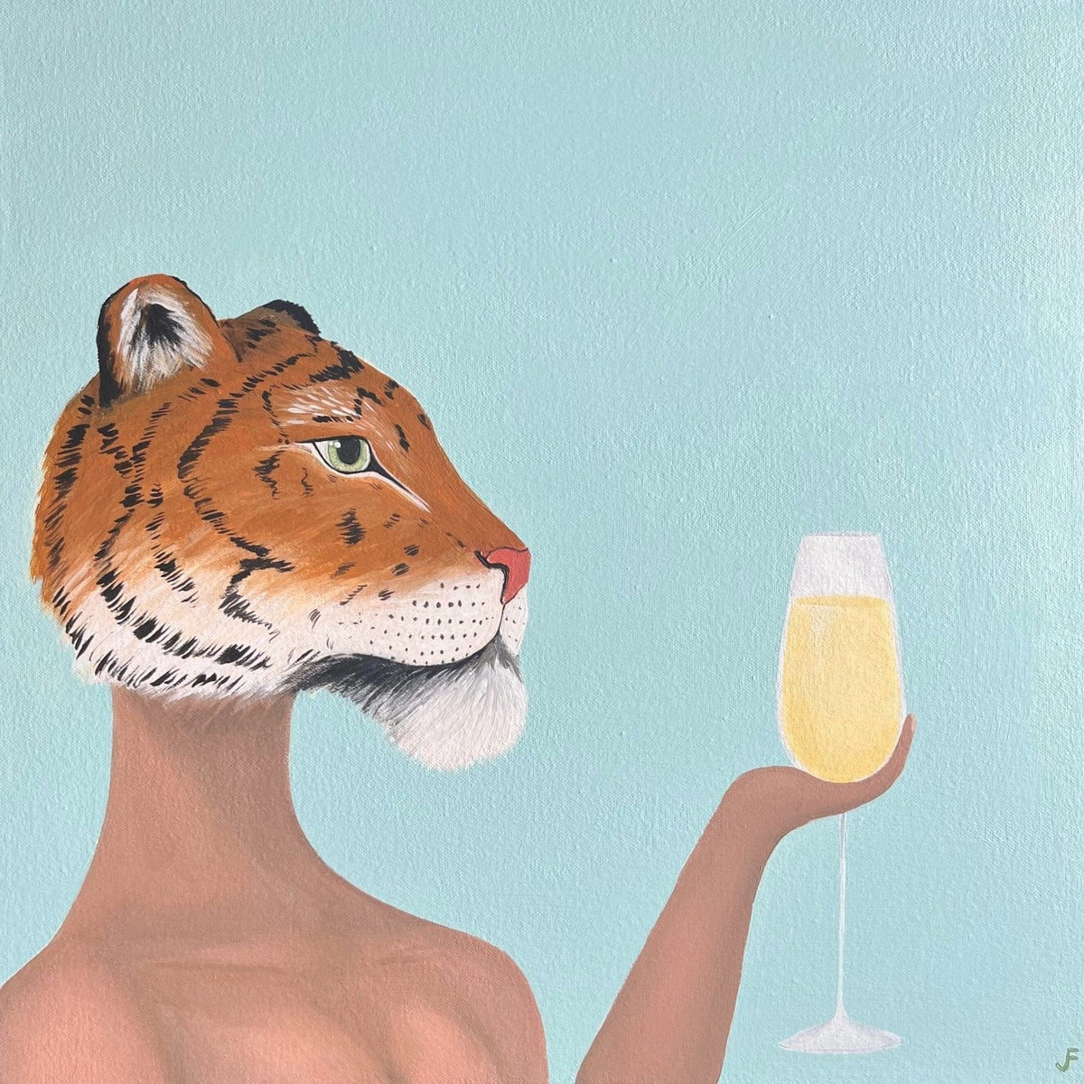 Hold The Orange Juice - Original Artwork