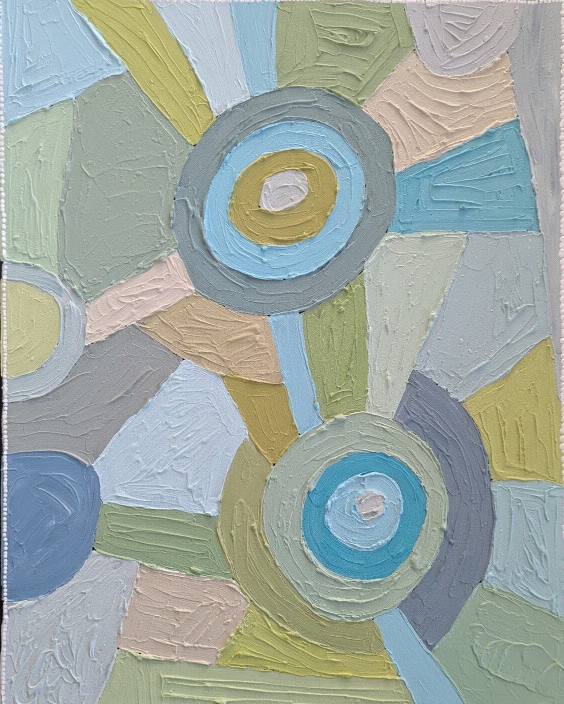 Waygiwinya (Round Trip) 'And That's Why I Love You ' Songlines Original Artwork
