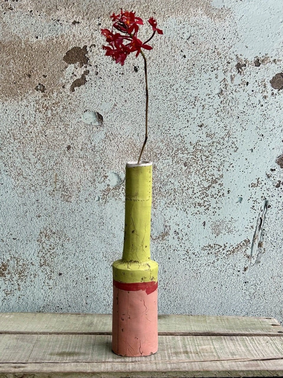 Flotsam Bottle - Chartreuse Blush