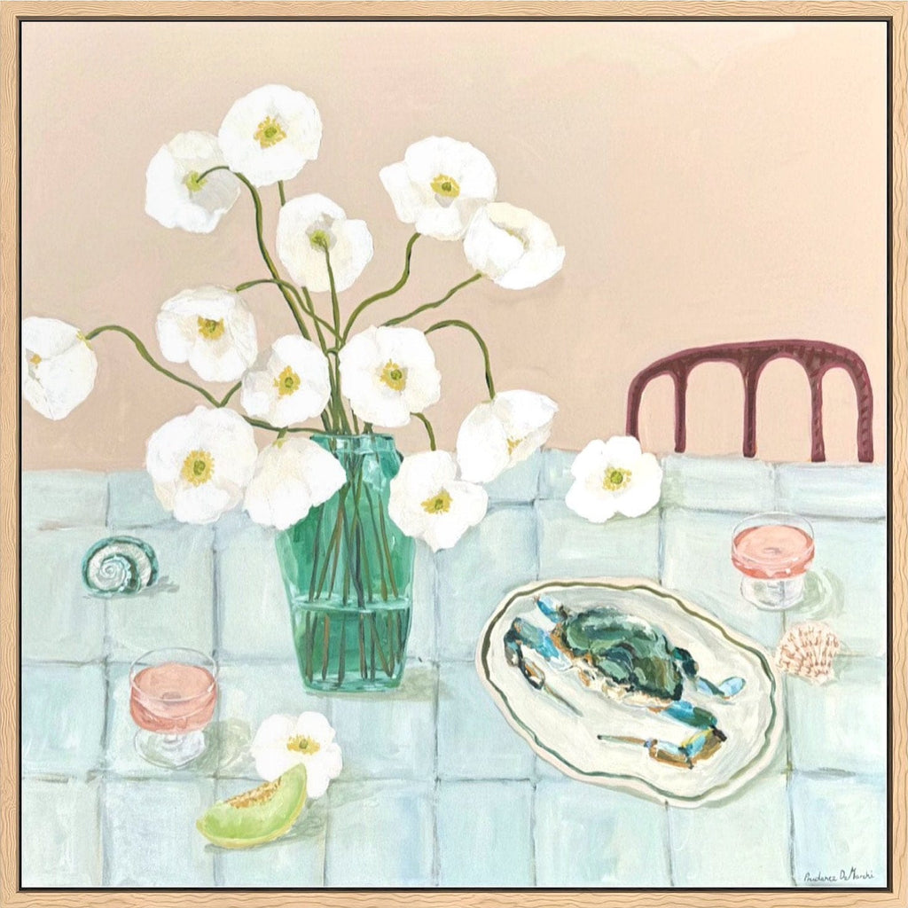 The Long Lunch | Original Artwork-Original Art-Prudence De Marchi-Greenhouse Interiors Pty Ltd