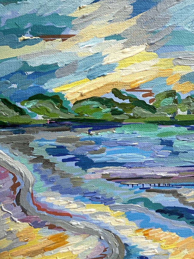 Outta The Blue - Original Art