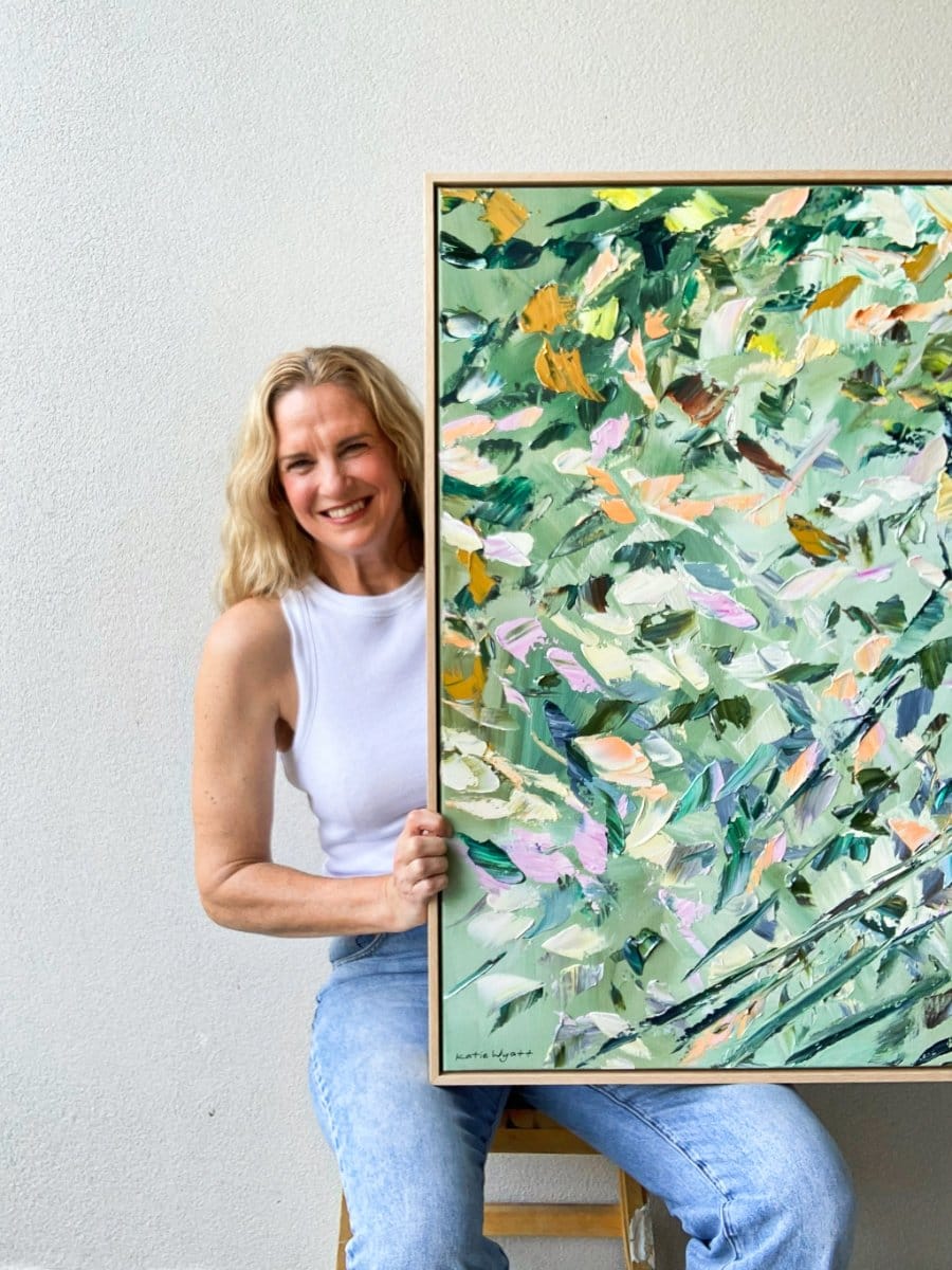 Green Silks - Original Artwork