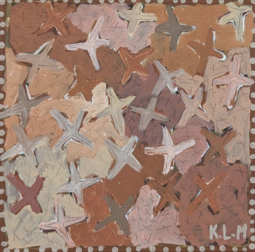 Wumba Stars) Her Moonlit Wings - Songlines - Original Art
