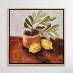 Lemon & Eucalypt - Original Art-Original Art-Michelle Keighley-Greenhouse Interiors Pty Ltd