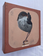 Wild And Free, Wren - Original Art-Original Art-Tania Lucas-Greenhouse Interiors Pty Ltd