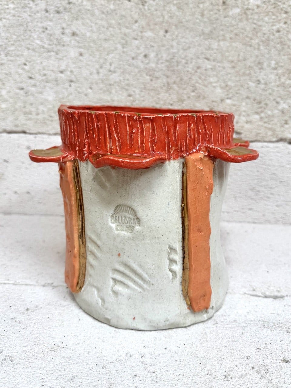 Deluxe Ice / Flower Bucket 'Vermillion Coral'