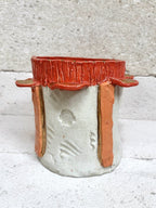 Deluxe Ice / Flower Bucket 'Vermillion Coral'