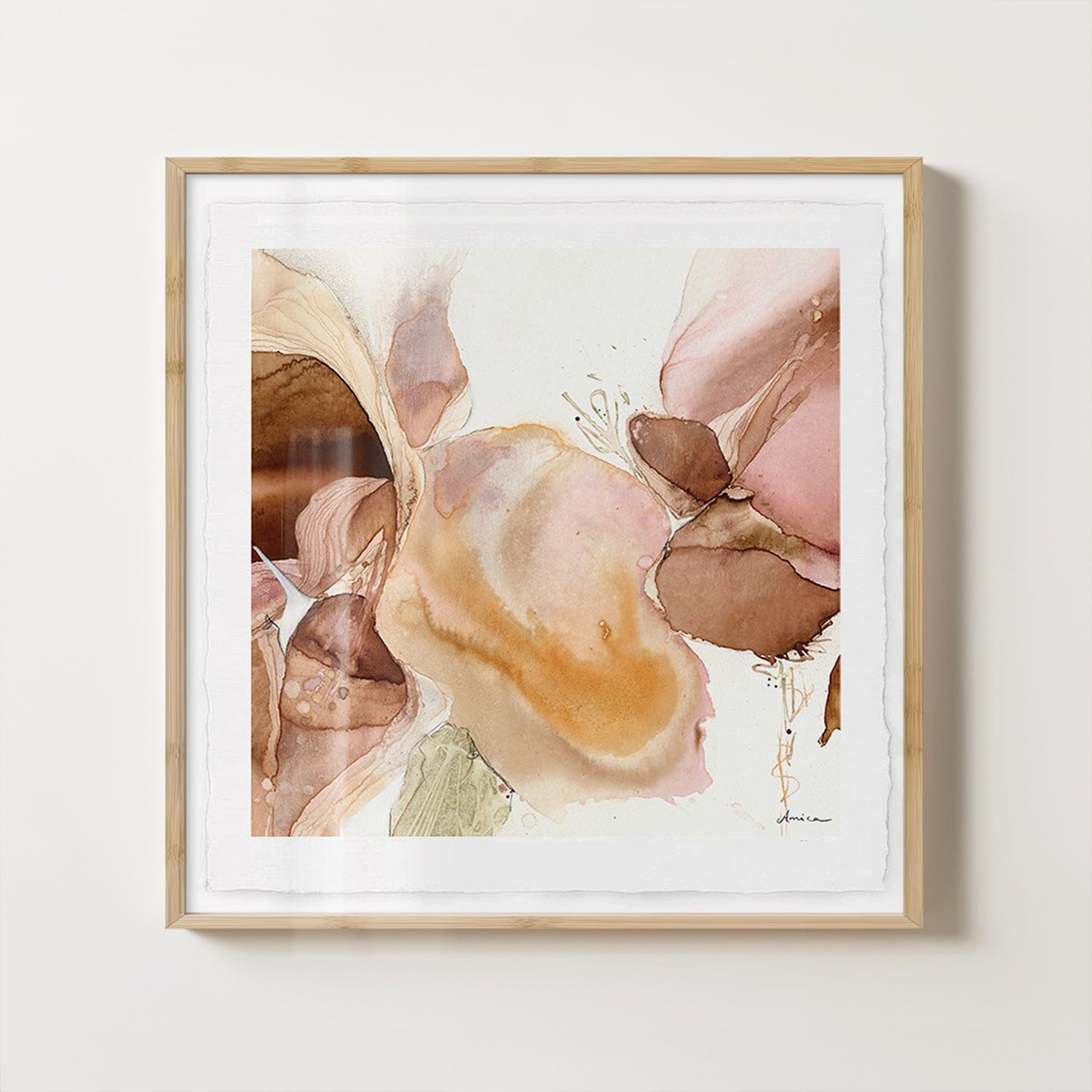 Delicate Power 5 – Framed Art Print