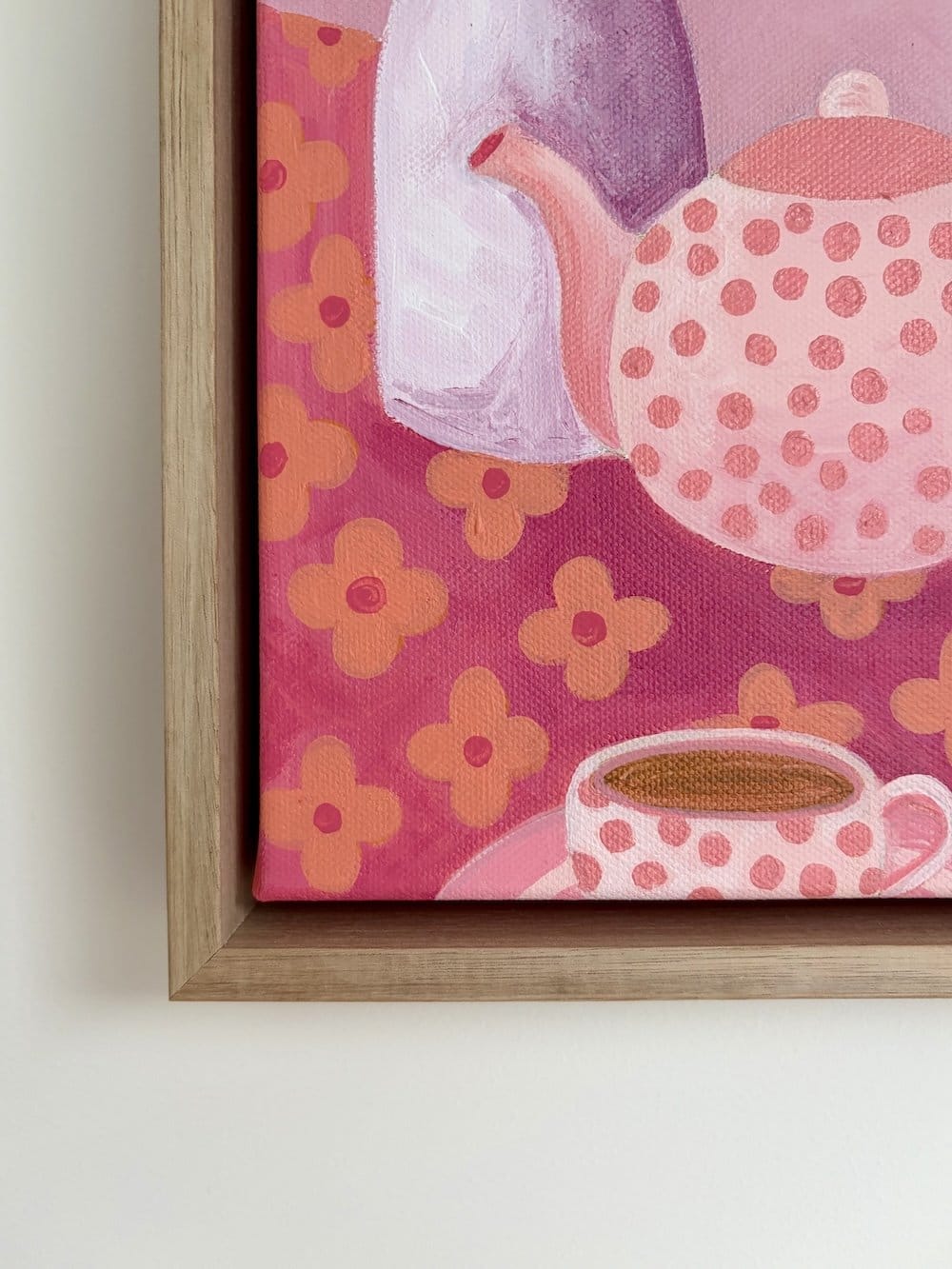 Cuppa And A Chat - Original Art-Original Art-Beth Dangerfield-Greenhouse Interiors Pty Ltd